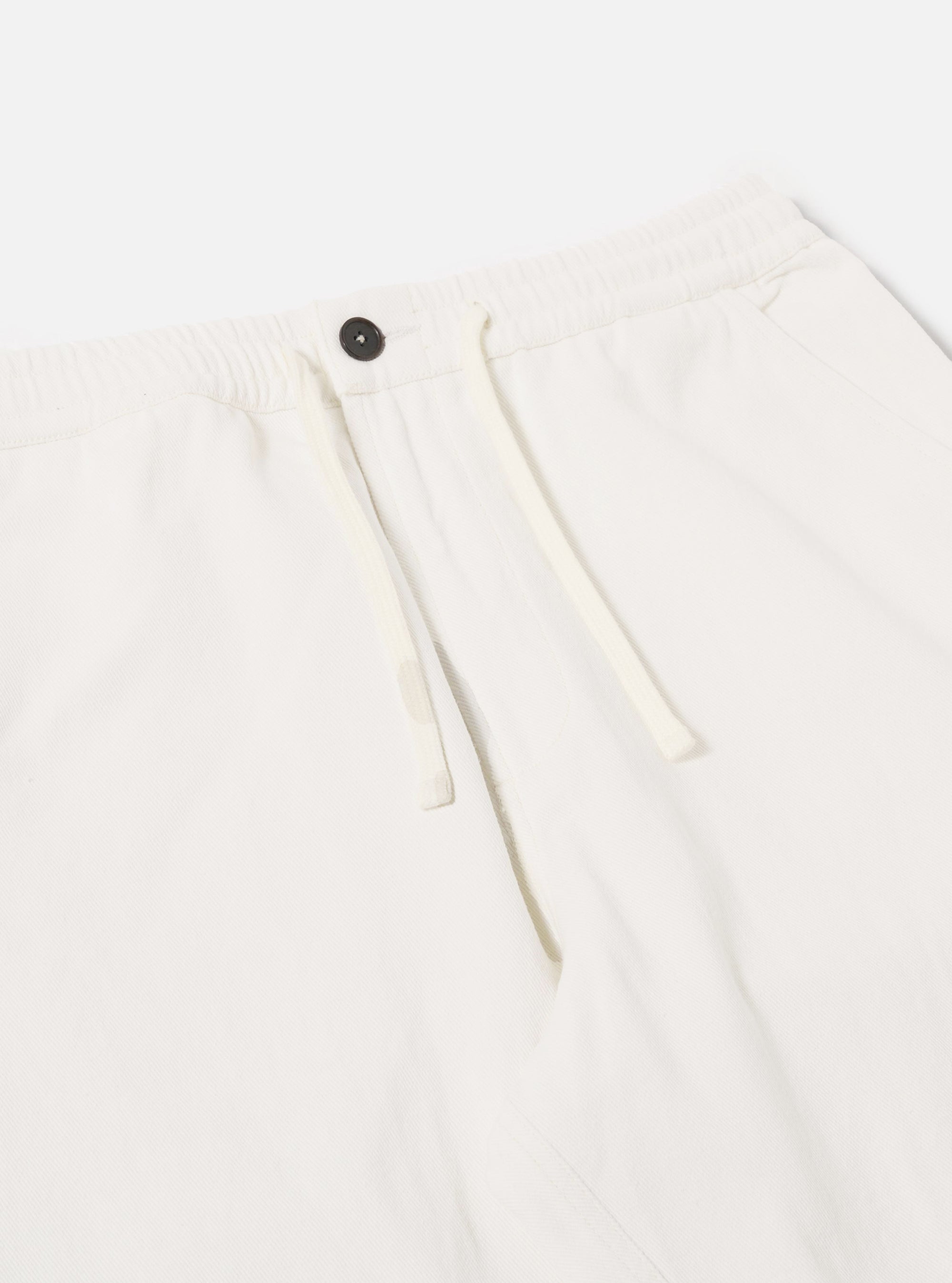 Ecru Slub Drill Hi Water Trouser