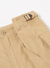 Sand Organic Fine Cord Fatigue Short