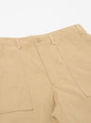 Sand Organic Fine Cord Fatigue Short