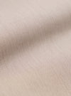 A close-up swatch image of the Brown Kennedy Stripe Pleated Track Short fabric displays a brown base with a prominent vertical stripe pattern. The texture of the cotton material is clearly visible, and the fabric fills the entire frame.