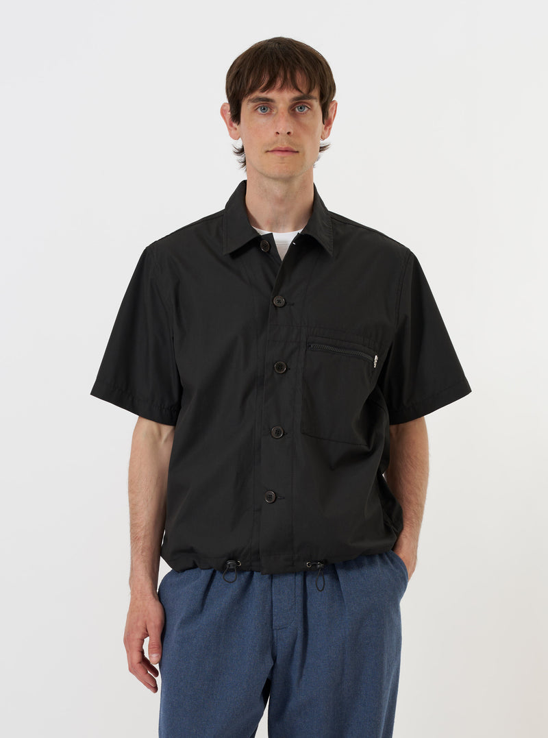 Black Recycled Polytech Z Tech Overshirt