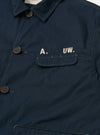 A. SOCIETY x Universal Works Navy Broadcloth Starline Jacket