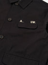 A. SOCIETY x Universal Works Black Twill Starline Jacket