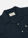 A. SOCIETY x Universal Works Navy Broadcloth Camp Shirt
