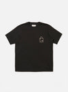 A. SOCIETY x Universal Works Black Single Jersey Print Tee