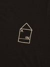 A. SOCIETY x Universal Works Black Single Jersey Print Tee