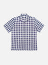 Indigo Chambray Check Short Pyjama Set