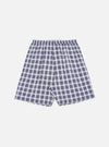 Indigo Chambray Check Short Pyjama Set