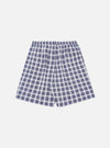 Indigo Chambray Check Short Pyjama Set