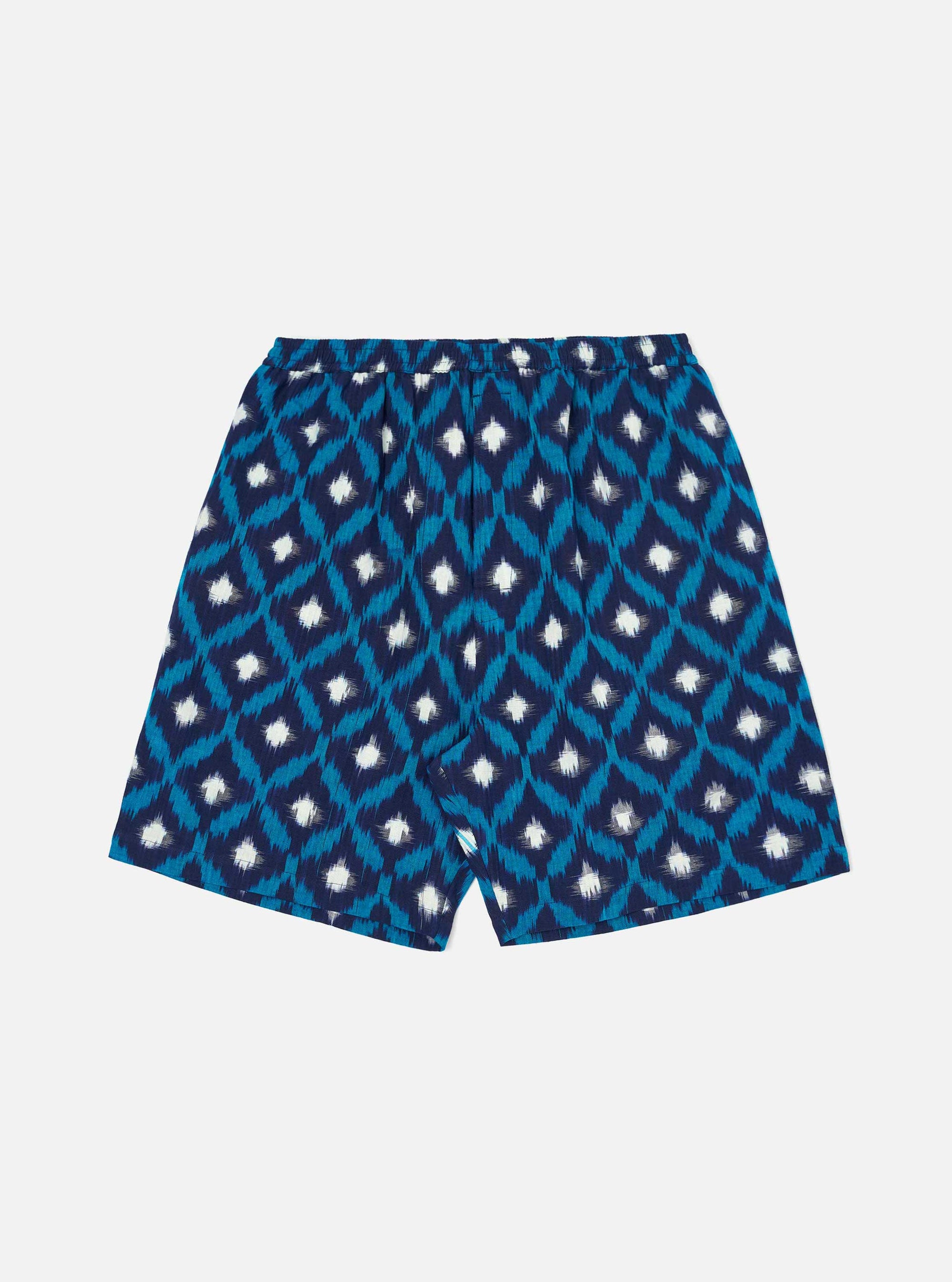 Indigo Diamond Ikat Pyjama Short