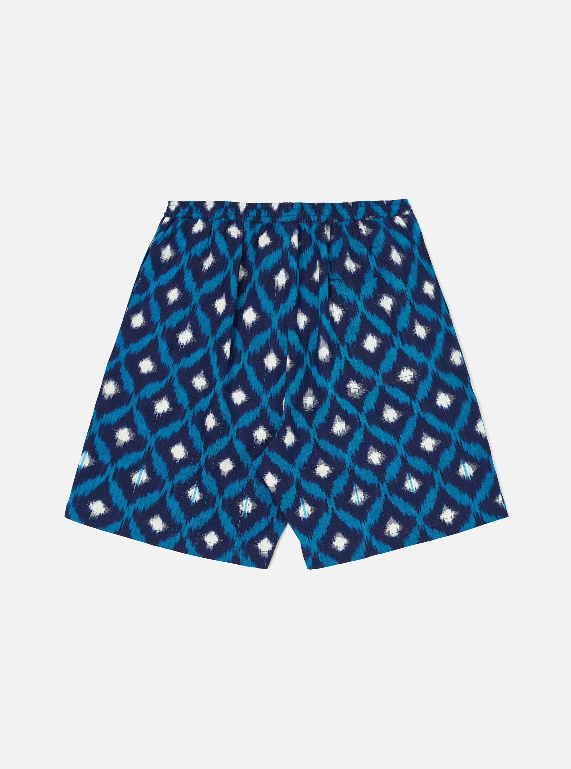 Indigo Diamond Ikat Pyjama Short