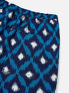 Indigo Diamond Ikat Pyjama Short