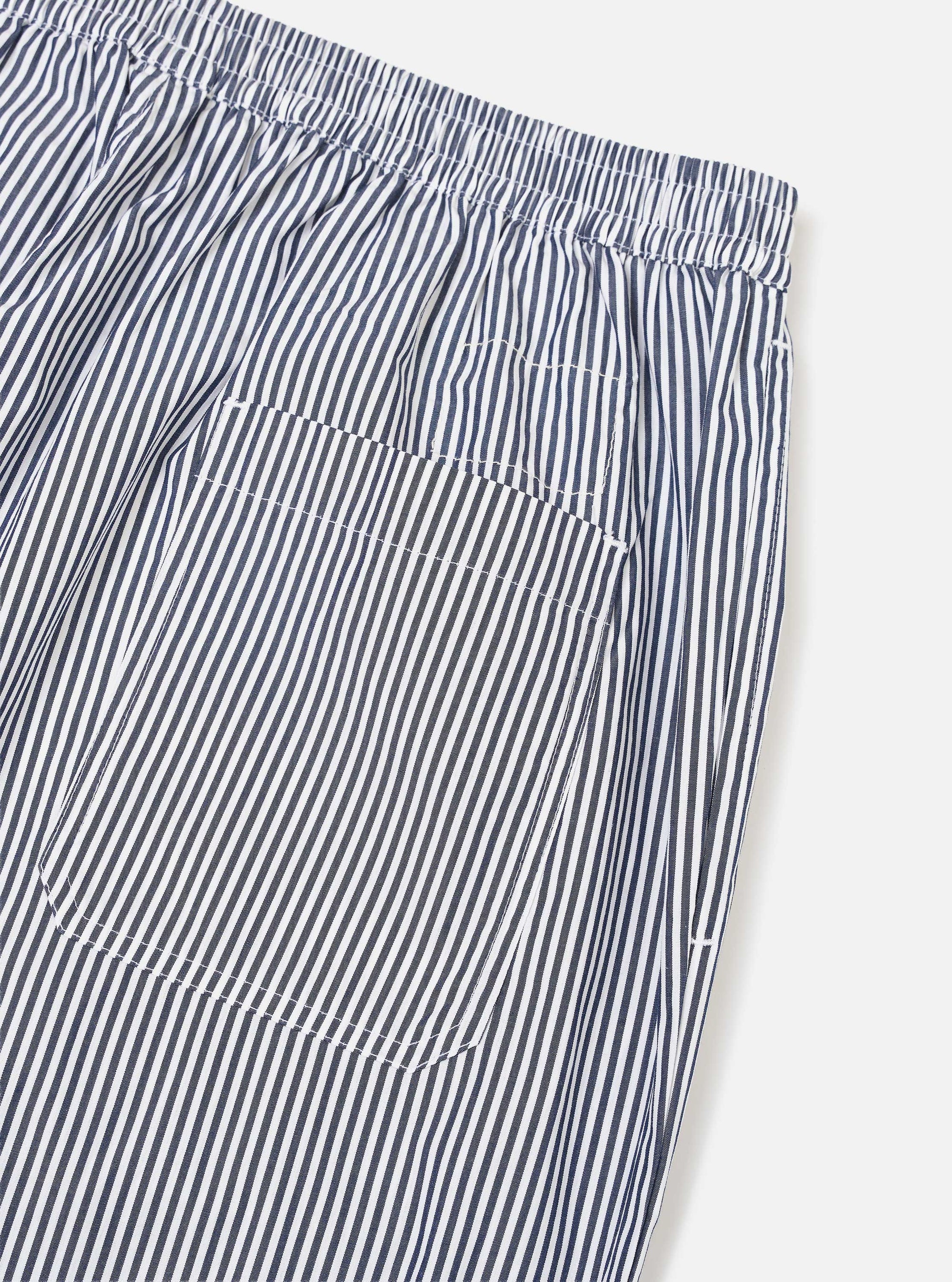 Navy Classic Nipon Stripe Pyjama Pant