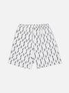 Ecru Ikat Lines Pyjama Short