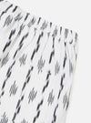 Ecru Ikat Lines Pyjama Short