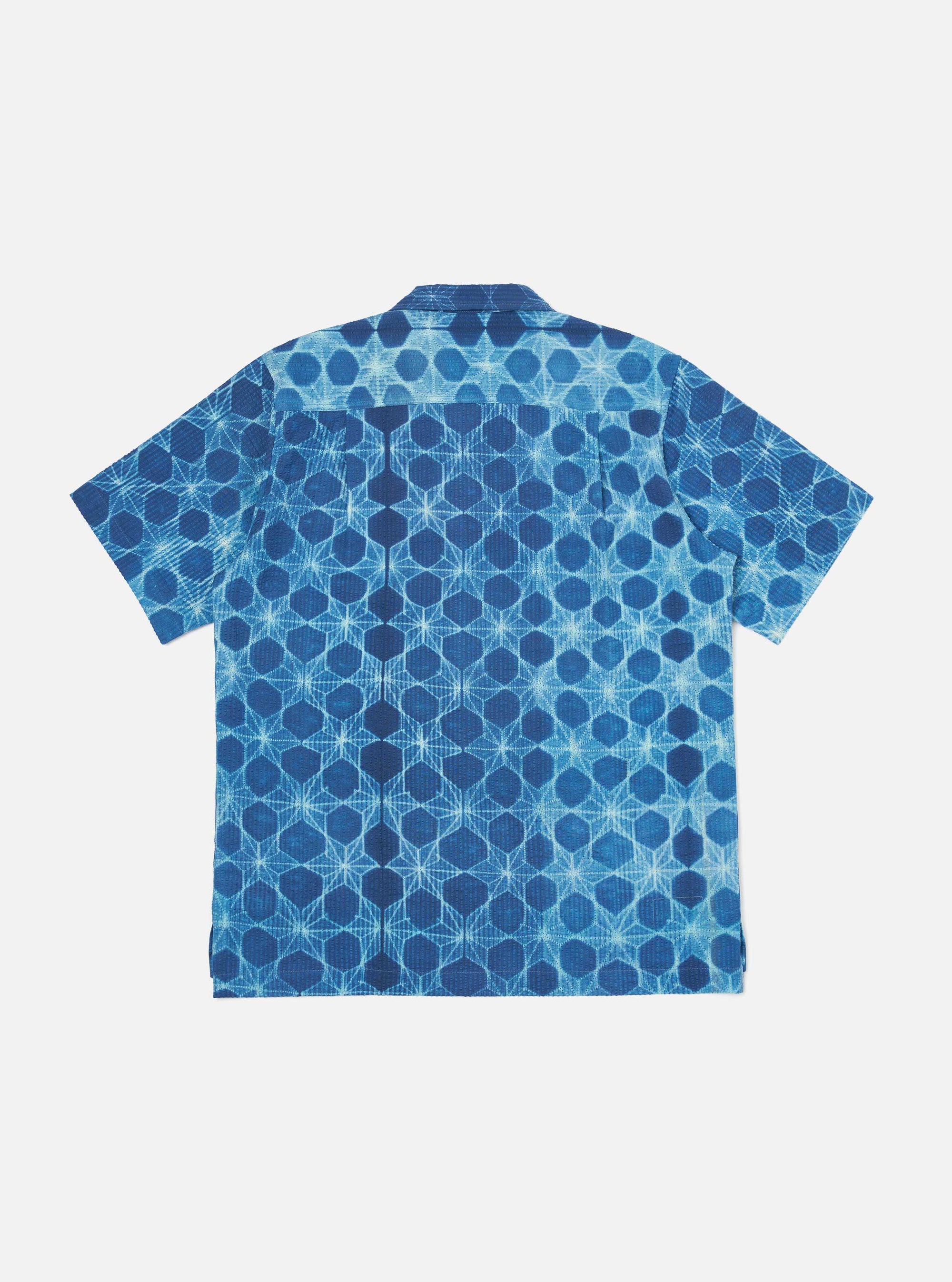 Indigo Needle Tie N Dye Short Pyjama Set