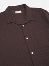 Brown Diamond Dobby Pyjama Set
