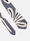Grey Baja Print Tie