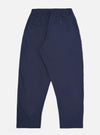 Navy Peached Poplin Oxford Pant