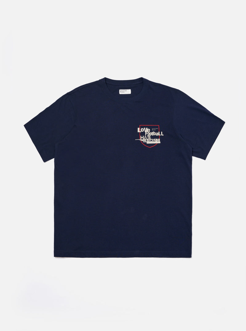 Navy Single Jersey Charity Football Tee