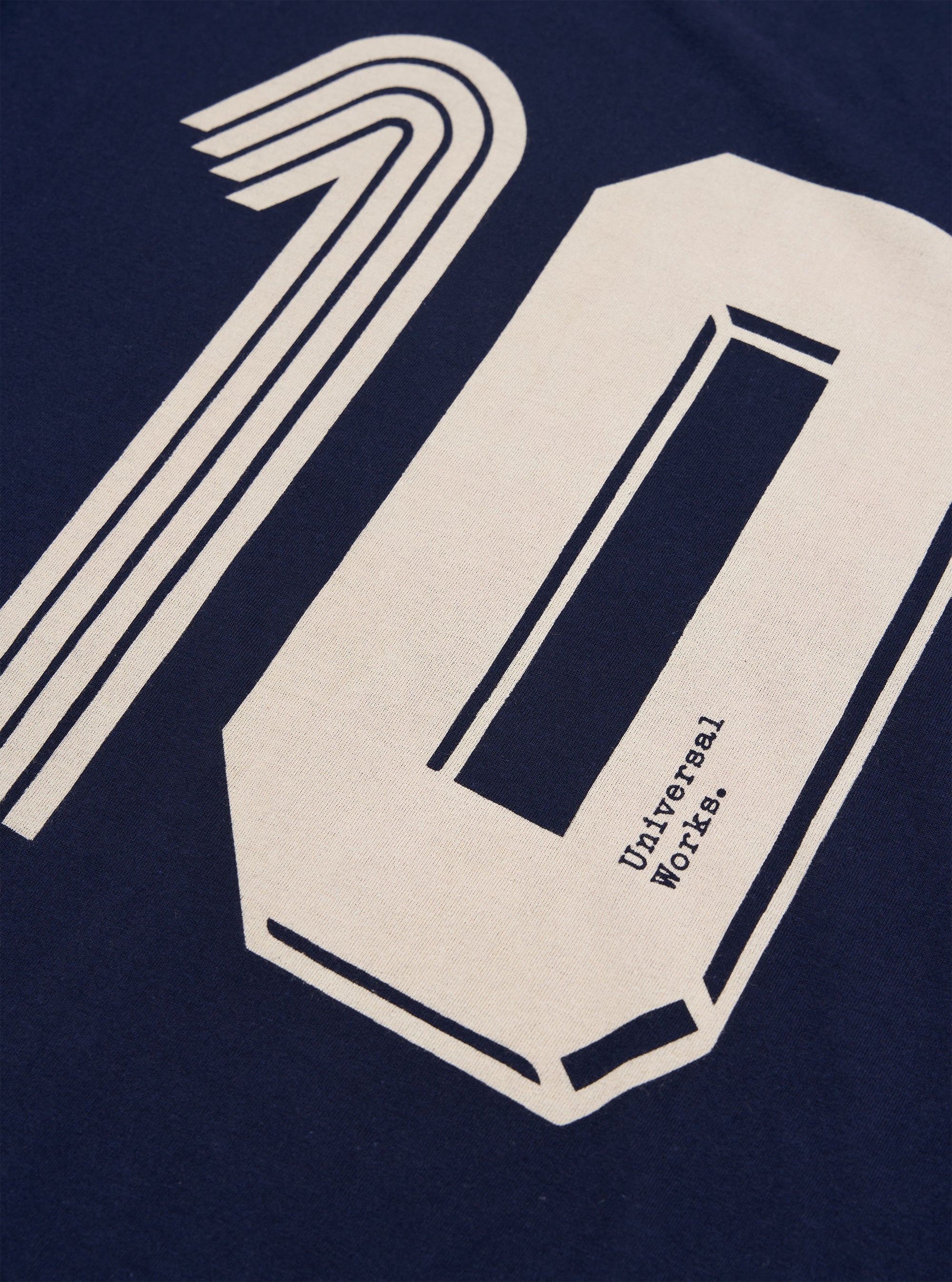 Navy Single Jersey Charity Football Tee