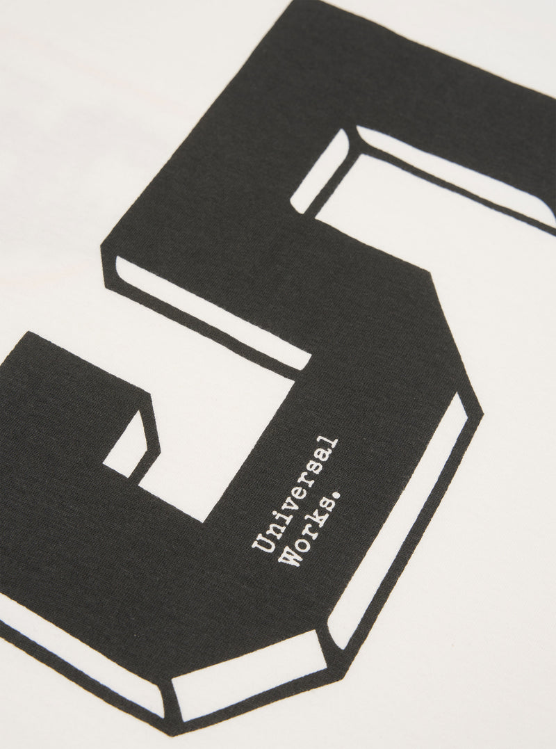 White Single Jersey Charity Football Tee