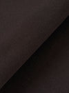 A close-up swatch image of the Licorice Summer Canvas Clean Short fabric. The image focuses on the dark brown cotton canvas material, highlighting its durable, tight-weave texture and consistent color. The fabric fills the frame, and no model or mannequin is present.