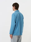 Washed Indigo Recycled Herringbone Bakers Overshirt