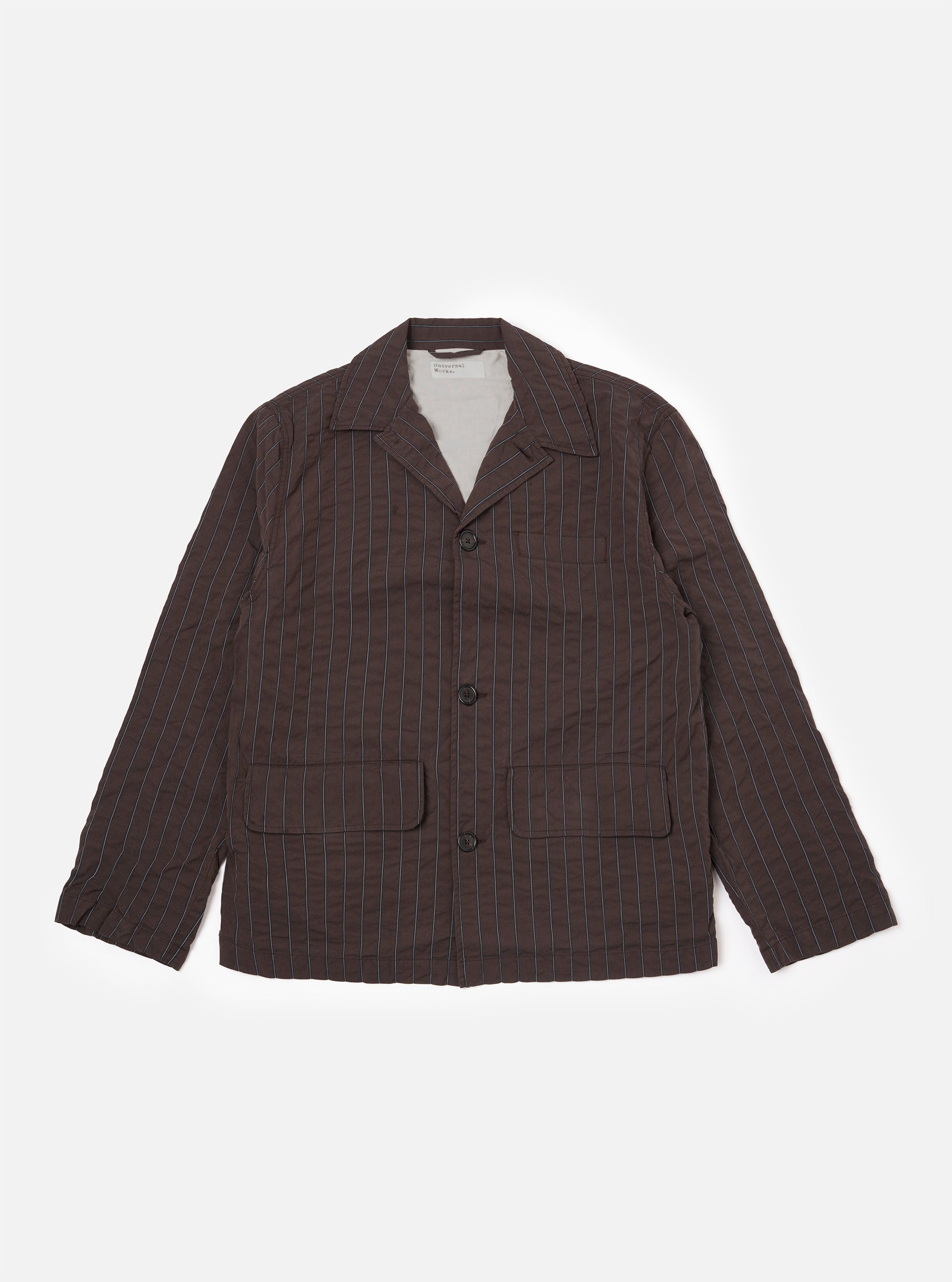 Brown Chester Stripe Franck Jacket