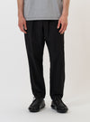 Black Merida Seersucker Pleated Track Pant
