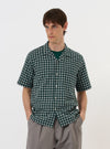 Green/White Rhodes 8 Cotton Road Shirt
