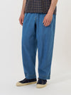 Washed Indigo 8oz Slub Denim Oxford Pant