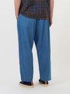 Washed Indigo 8oz Slub Denim Oxford Pant