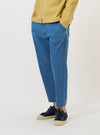 Washed Indigo 8oz Slub Denim Hi Water Trouser