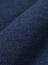 A close-up swatch image of the Navy Maiorca Jersey Zip Gilet fabric. The image focuses on the textile detail, showing a deep navy blue color with a soft, textured jersey knit pattern. No models, mannequins, or other garment features are visible.