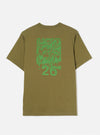 Walsh x Universal Works Olive Single Jersey T Shirt