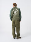 Walsh x Universal Works Olive Flight Nylon Club Coach Jacket
