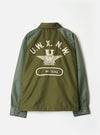 Walsh x Universal Works Olive Flight Nylon Club Coach Jacket