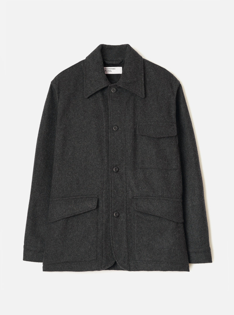 Grey Marl Mowbray Heavy Duty Jacket