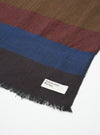 Brown Reversible Wool Himalayan Scarf