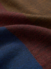 Brown Reversible Wool Himalayan Scarf