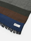 Grey Reversible Wool Himalayan Scarf