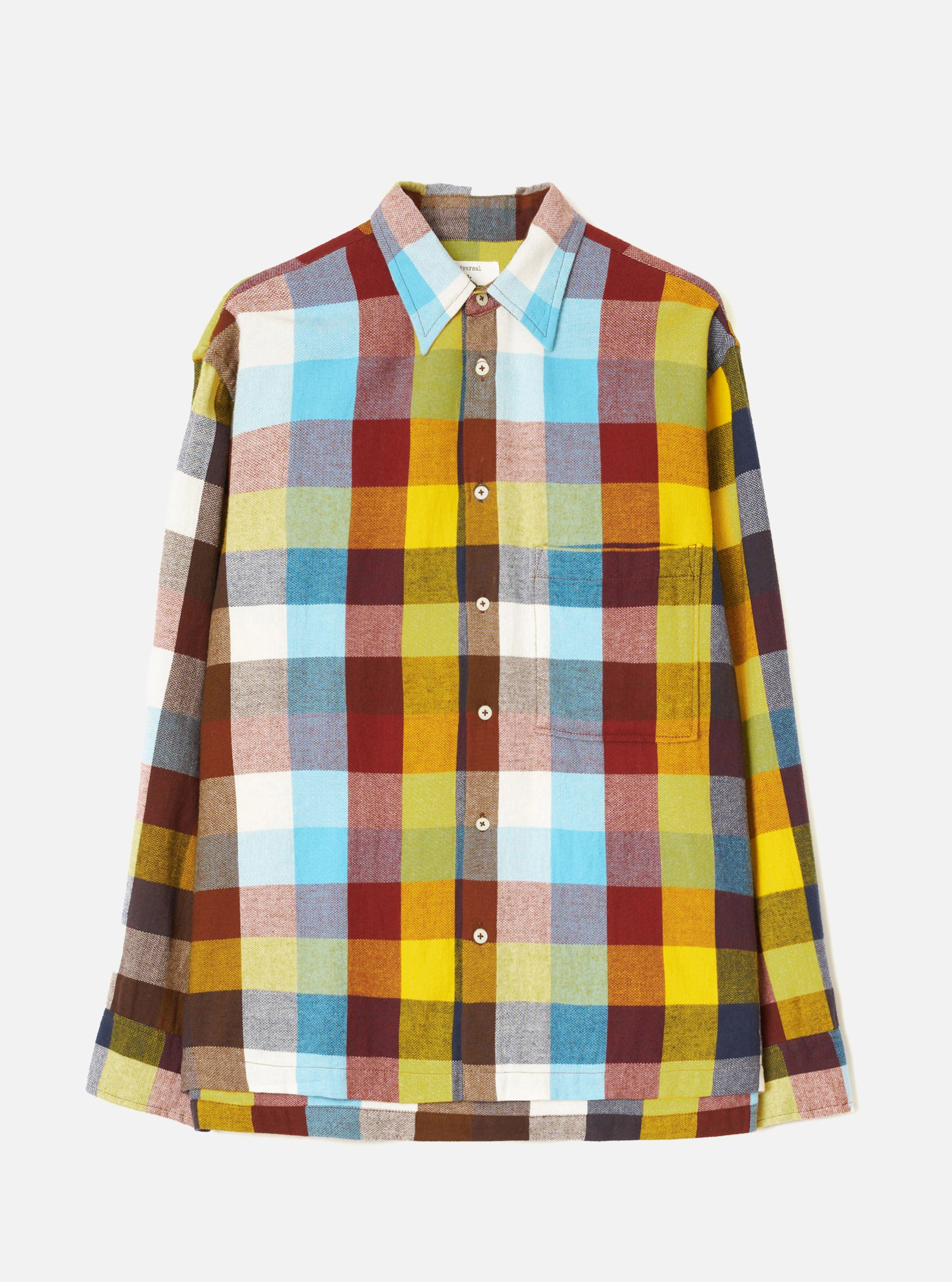 Multi Check Evans Check Lucky Shirt