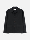 Black Brushed Moleskin Franck Jacket