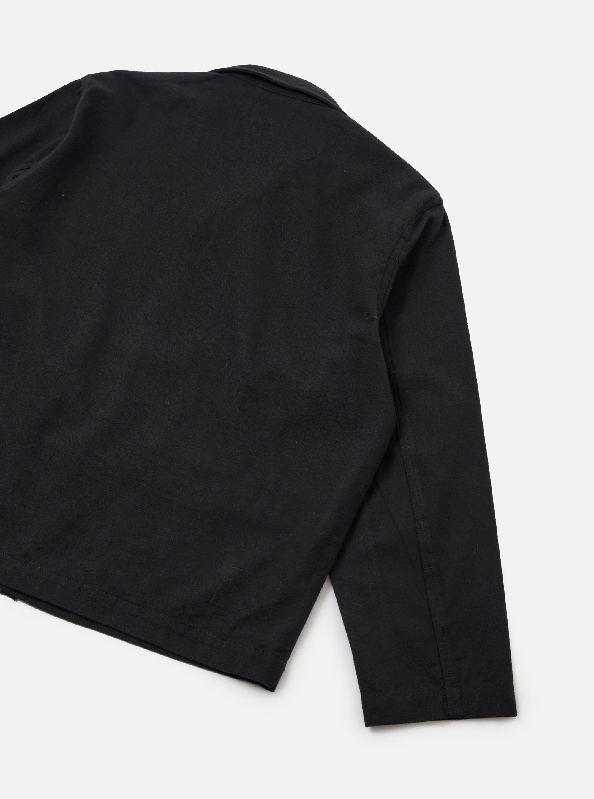 Black Brushed Moleskin Franck Jacket