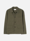 Olive Brushed Moleskin Franck Jacket