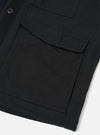 Black Brushed Moleskin 4 Pocket Gilet