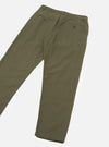 Olive Brushed Moleskin Military Chino
