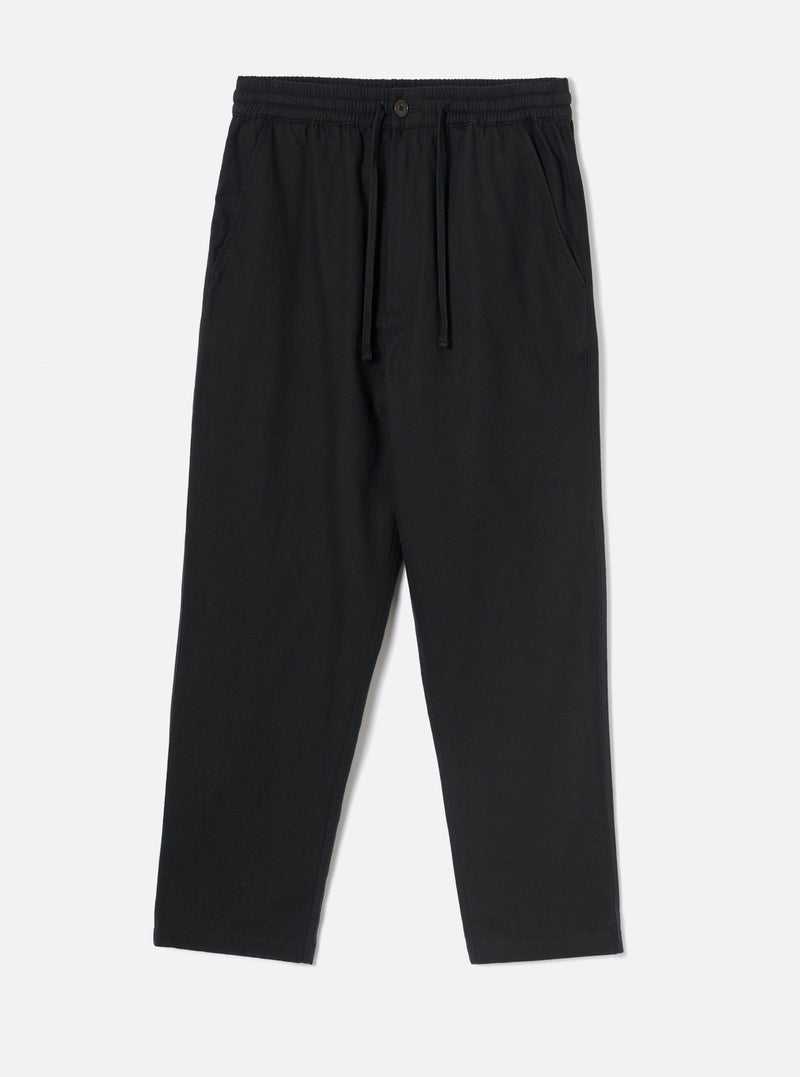 Black Brushed Moleskin Hi Water Trouser