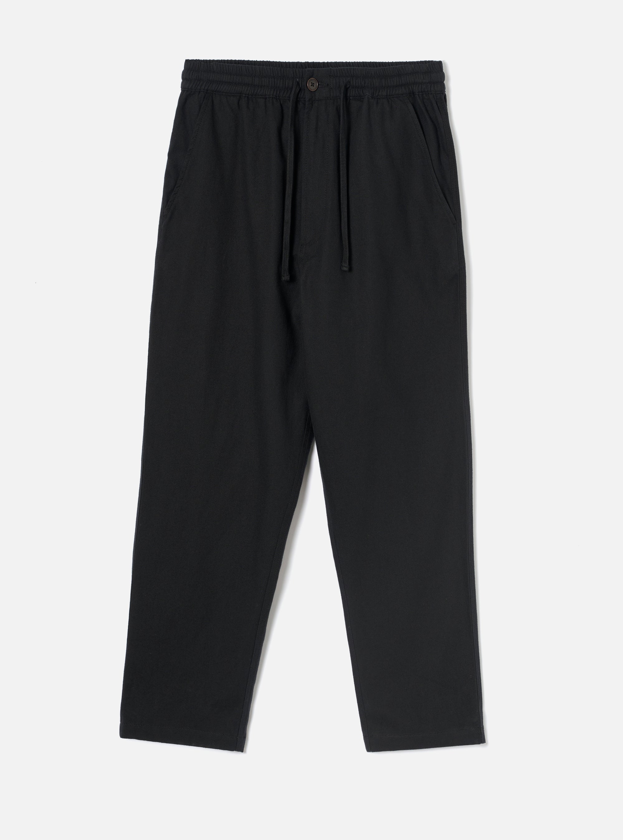 Black Brushed Moleskin Hi Water Trouser